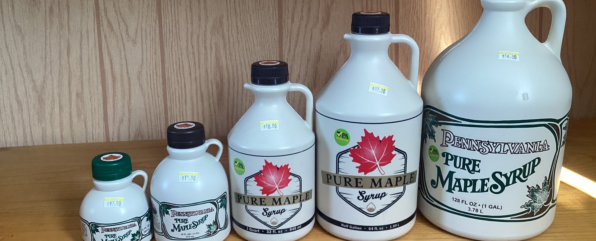 Maple Syrup and other maple products