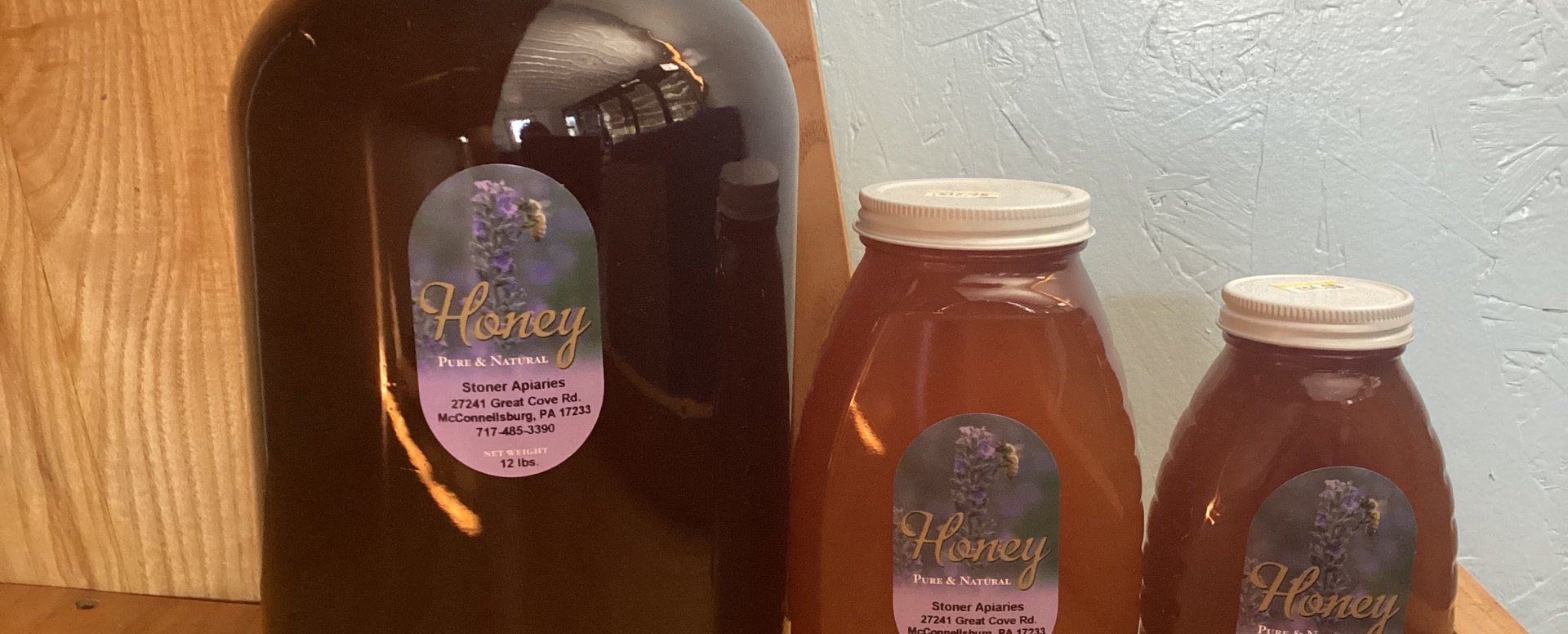Local honey products