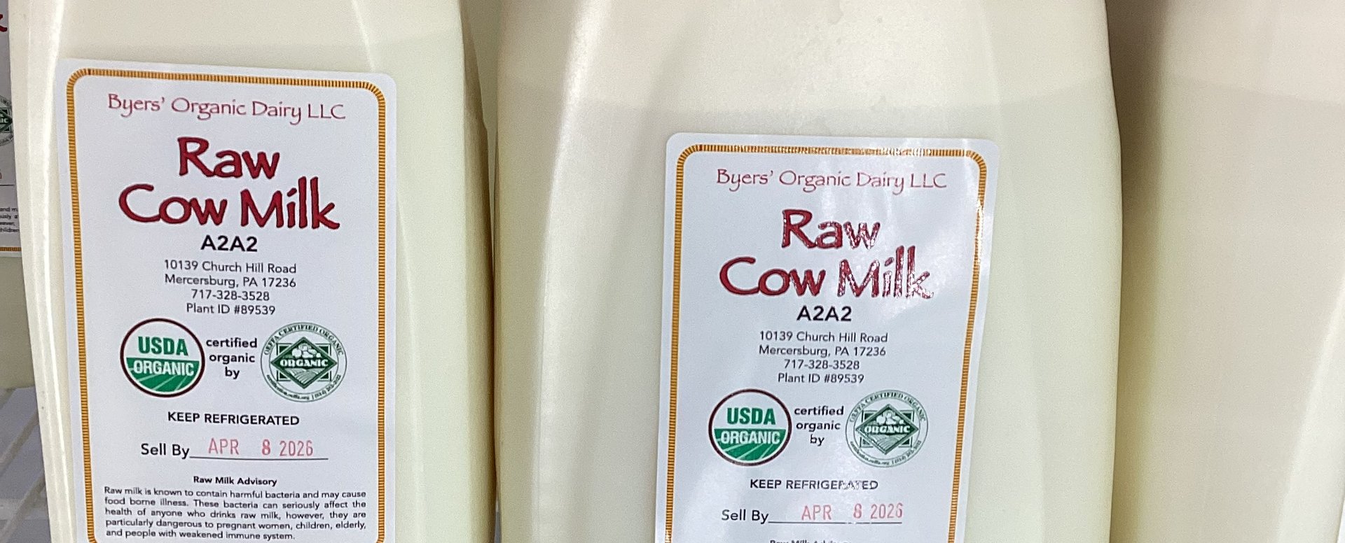 Raw Cow Milk
